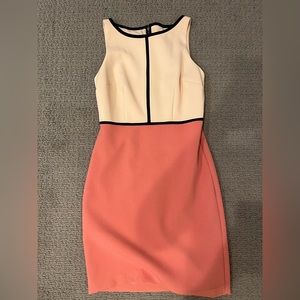 Loft two tone dress. Size 0 - worn twice